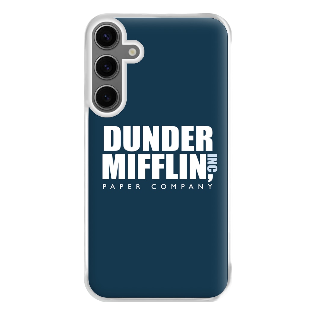 Dunder Logo Phone Case for Galaxy S24FE