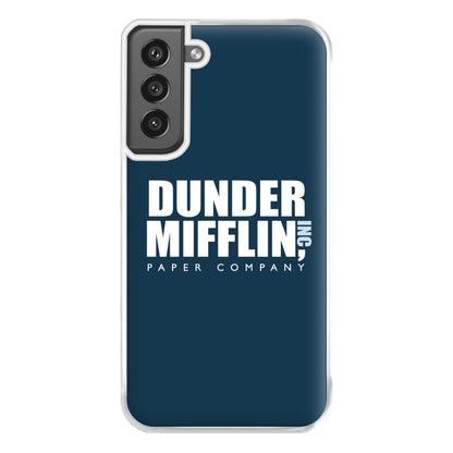 Dunder Logo Phone Case for Galaxy S21FE