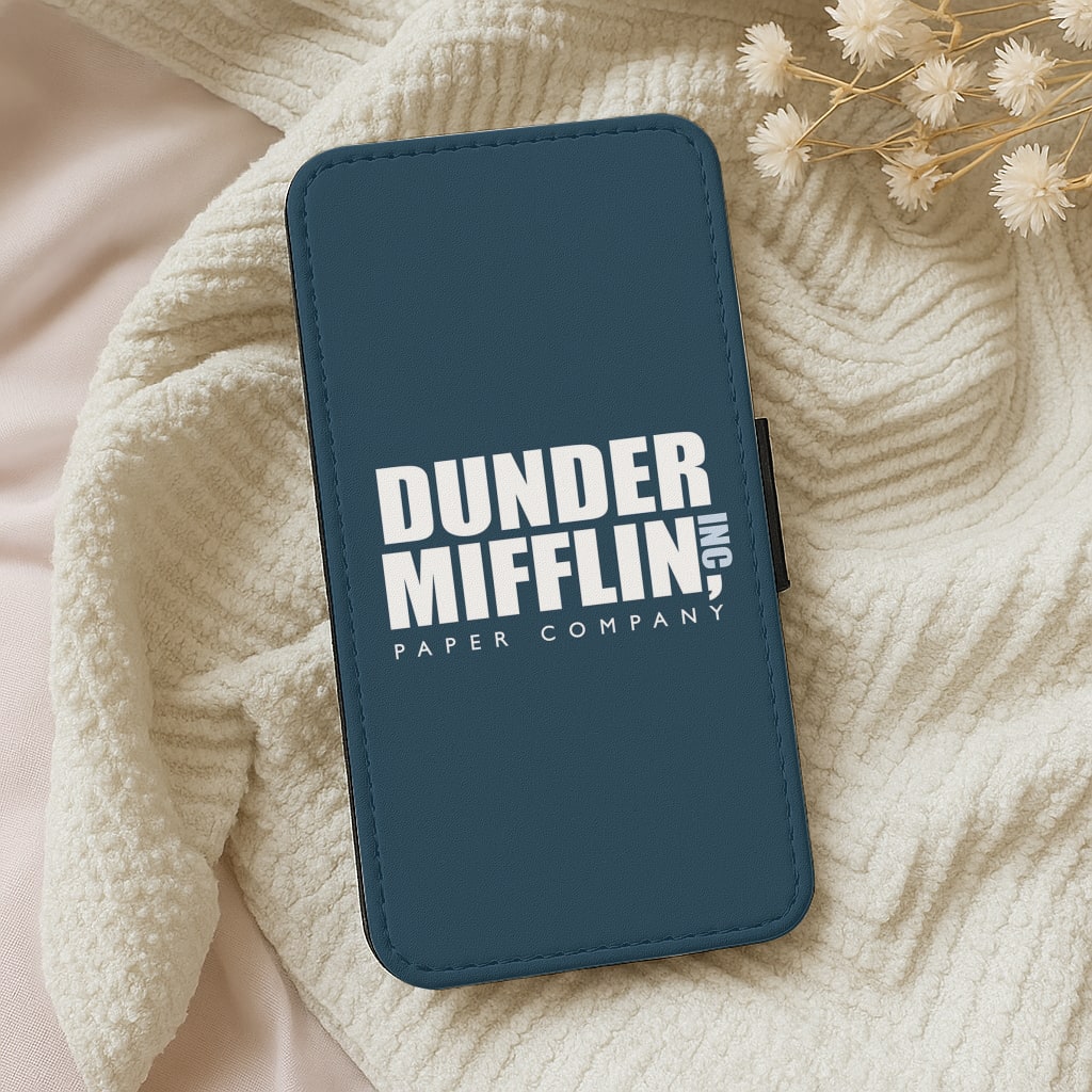 Dunder Logo Wallet Phone Case