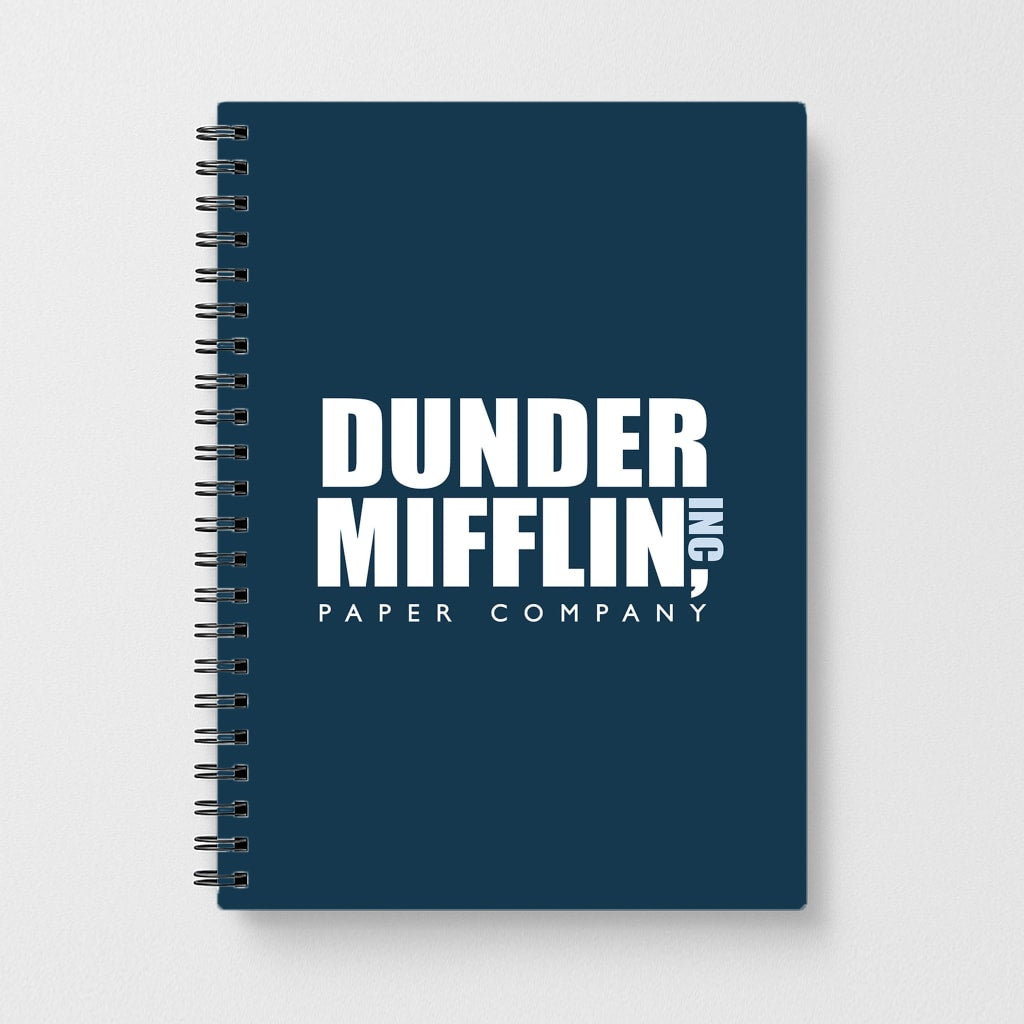 Dunder Mifflin Logo - The Office Notebook - Fun Cases