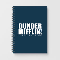 Dunder Mifflin Logo - The Office Notebook - Fun Cases
