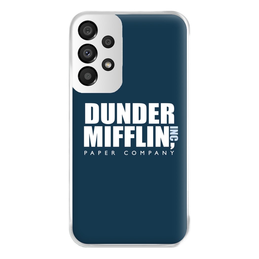 Dunder Logo Phone Case for Galaxy A33