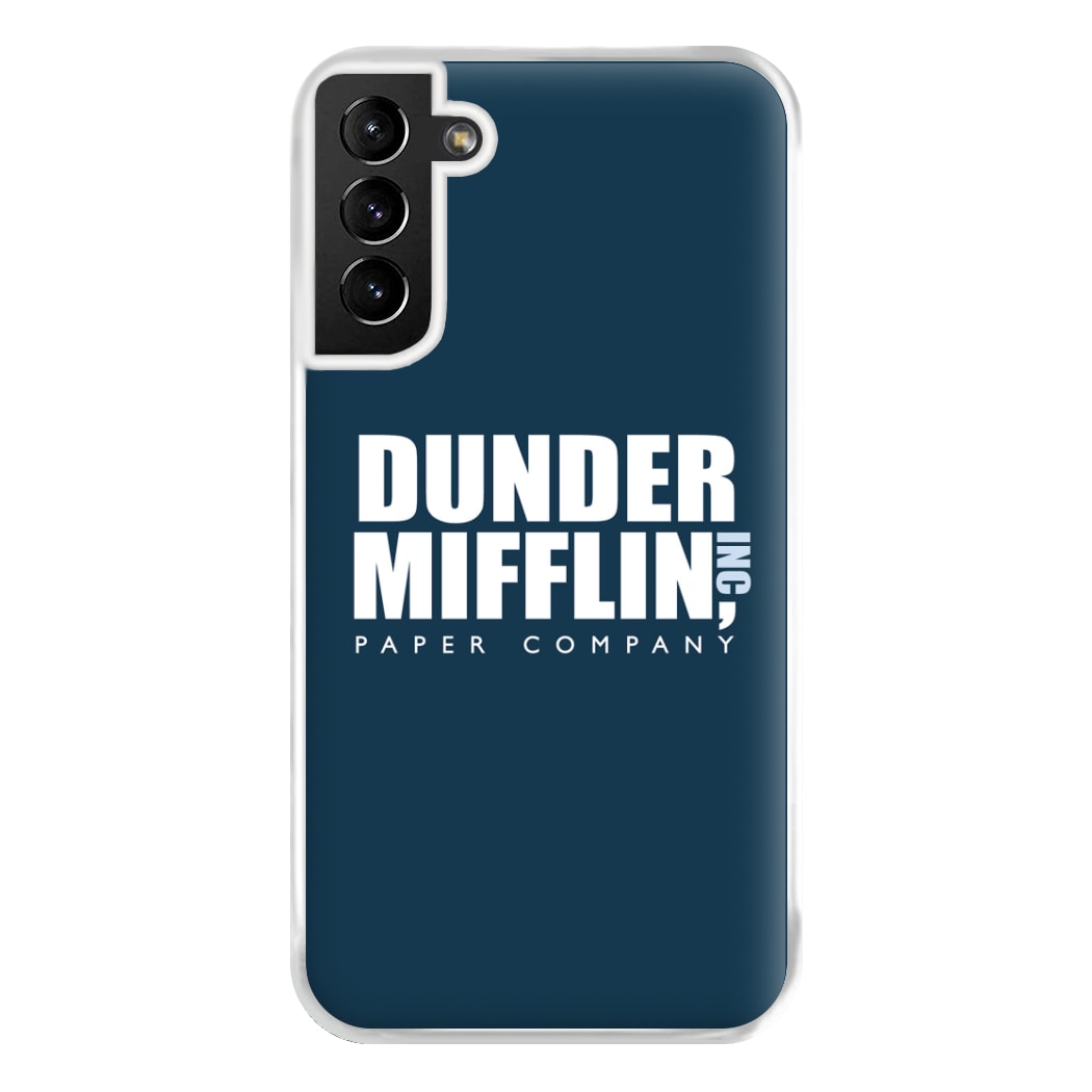 Dunder Logo Phone Case for Galaxy S21 Plus