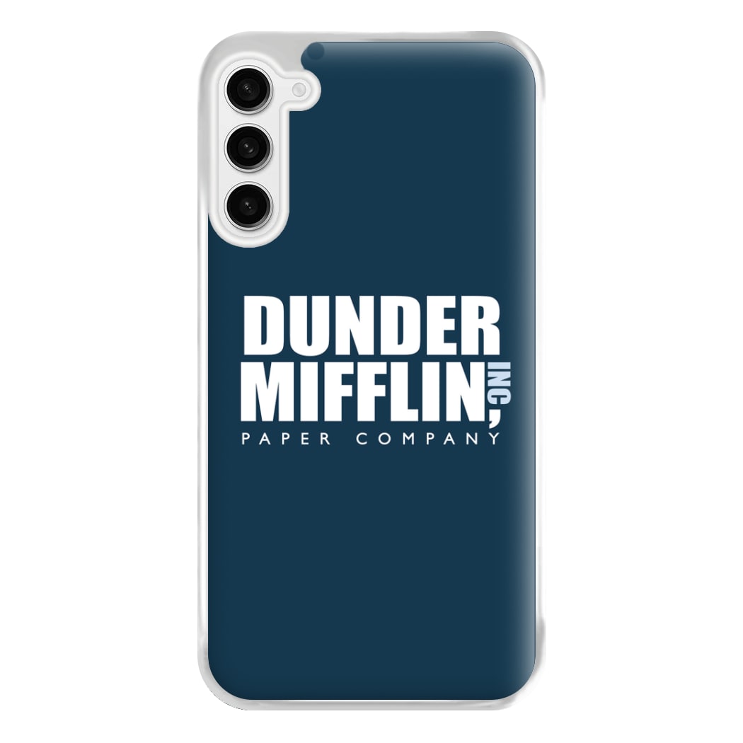 Dunder Logo Phone Case for Galaxy S23FE