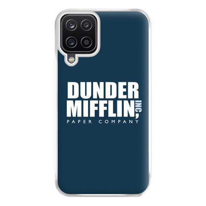 Dunder Logo Phone Case for Galaxy A12