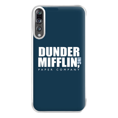 Dunder Logo Phone Case for Huawei P20 Pro