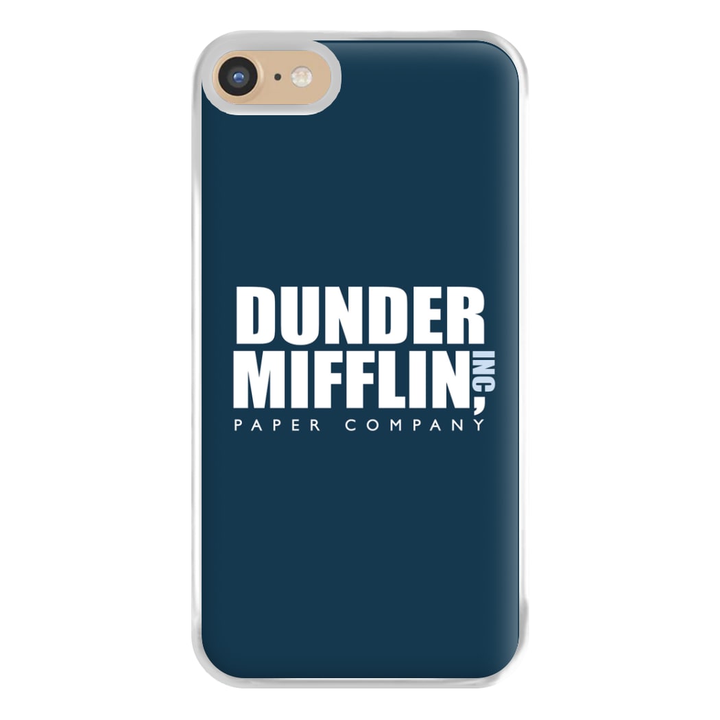 Dunder Logo Phone Case for iPhone 6 / 7 / 8 / SE