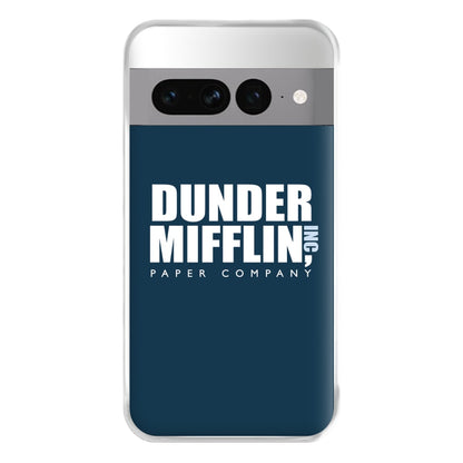 Dunder Logo Phone Case for Google Pixel 7 Pro