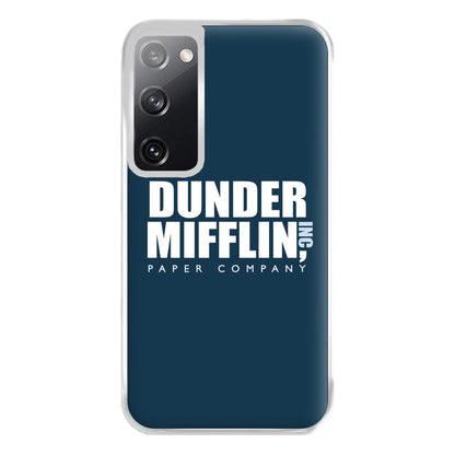 Dunder Logo Phone Case for Galaxy S20