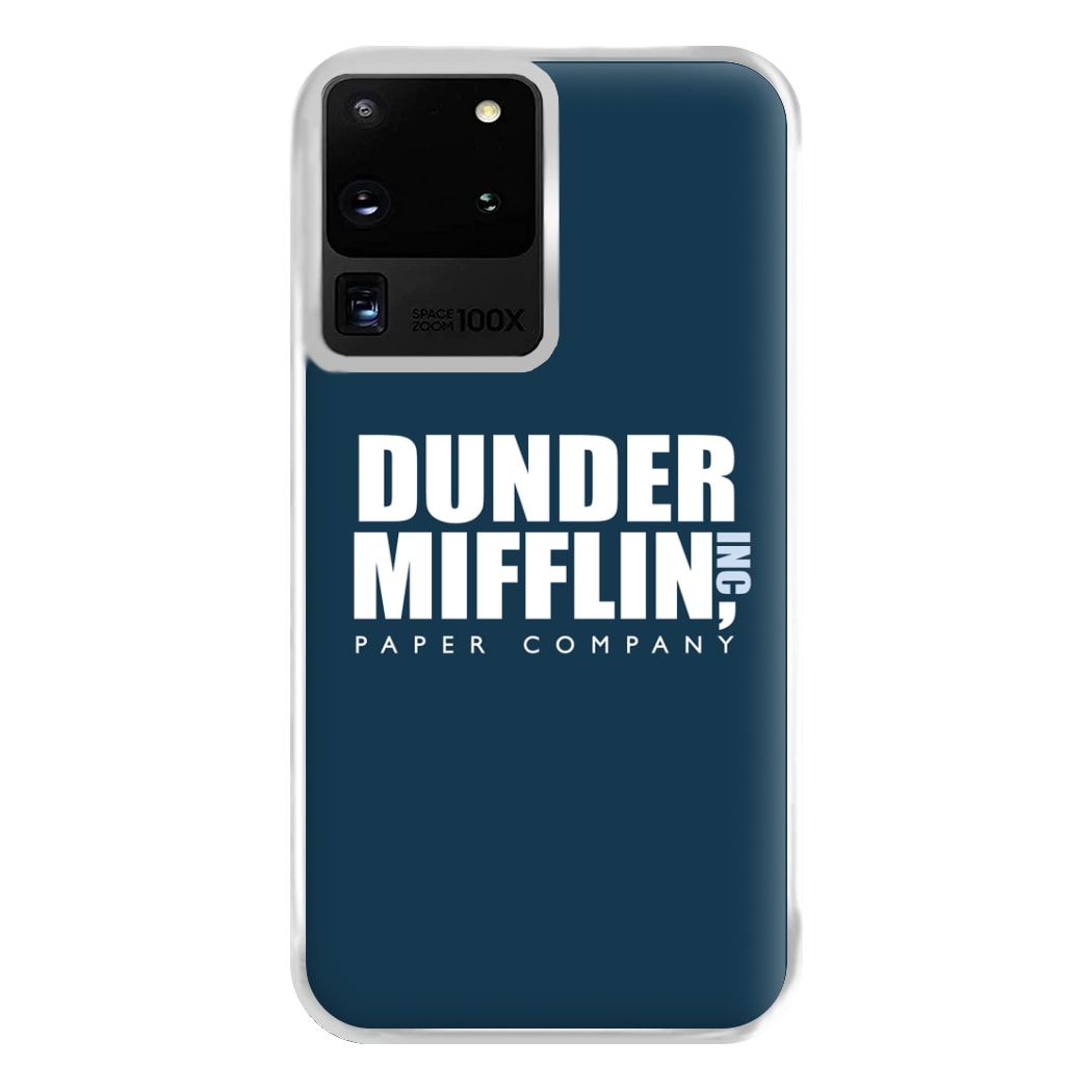 Dunder Logo Phone Case for Galaxy S20 Ultra