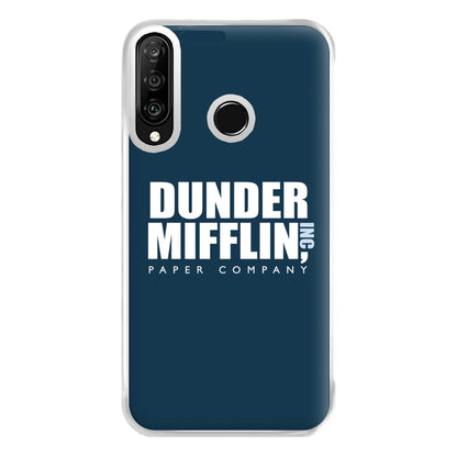 Dunder Logo Phone Case for Huawei P30 Lite