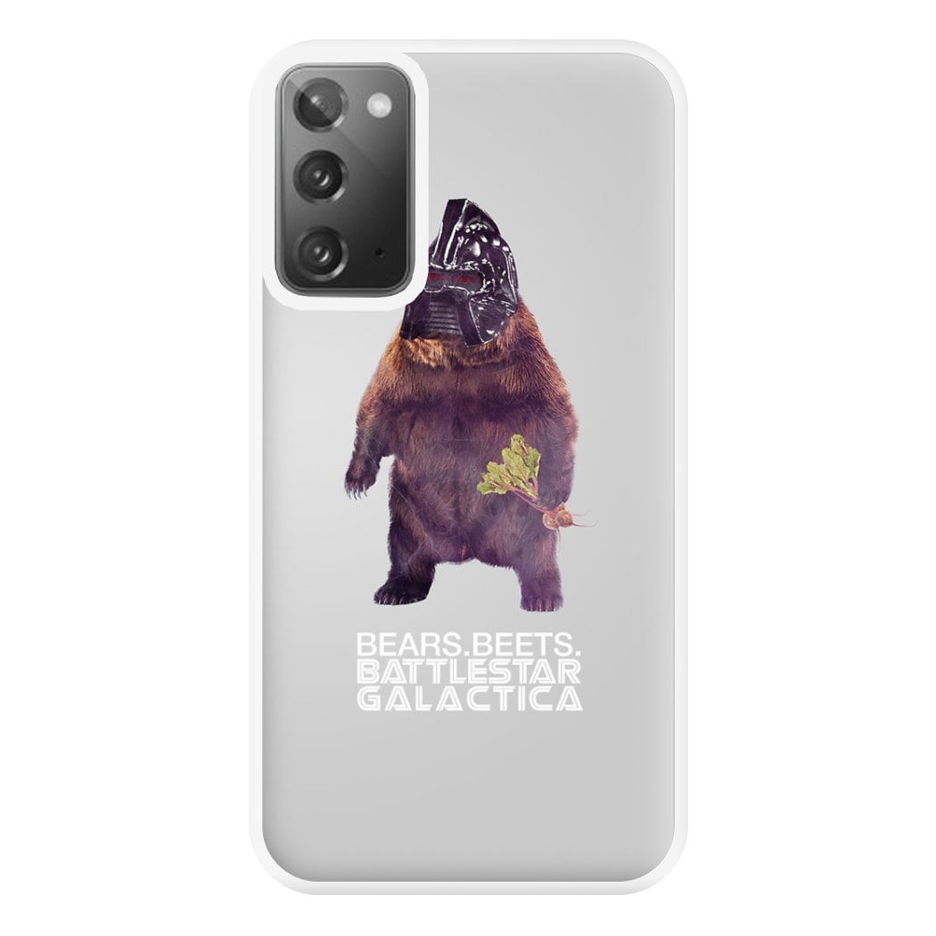 Bears Beets Battlestar Galactica Phone Case for Galaxy Note 20 Ultra