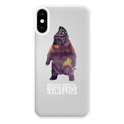 Bears Beets Battlestar Galactica Phone Case for iPhone XS Max