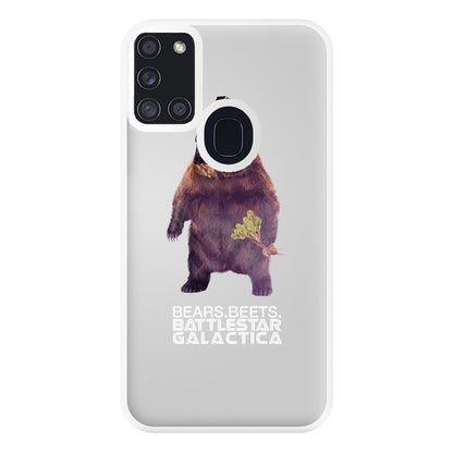 Bears Beets Battlestar Galactica Phone Case for Galaxy A21s