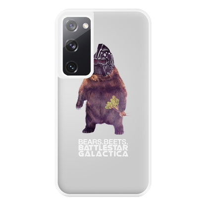 Bears Beets Battlestar Galactica Phone Case for Galaxy S20FE