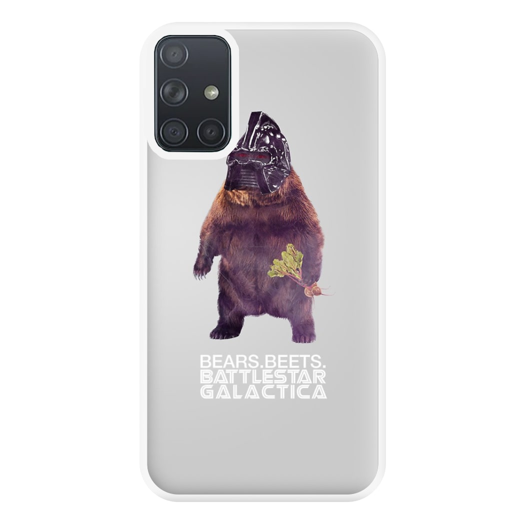 Bears Beets Battlestar Galactica Phone Case for Galaxy A71