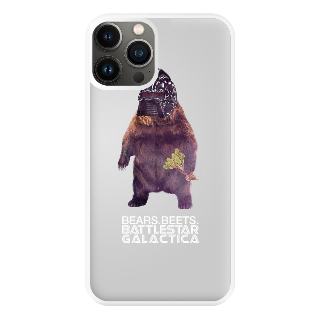 Bears Beets Battlestar Galactica Phone Case for iPhone 13 Pro Max