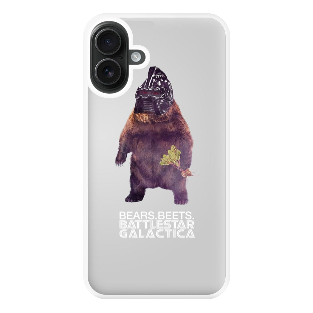 Bears Beets Battlestar Galactica Phone Case for iPhone 16 Plus