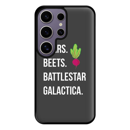 Bears. Beets. Battlestar Galactica Illustration Phone Case for Galaxy S25 Ultra