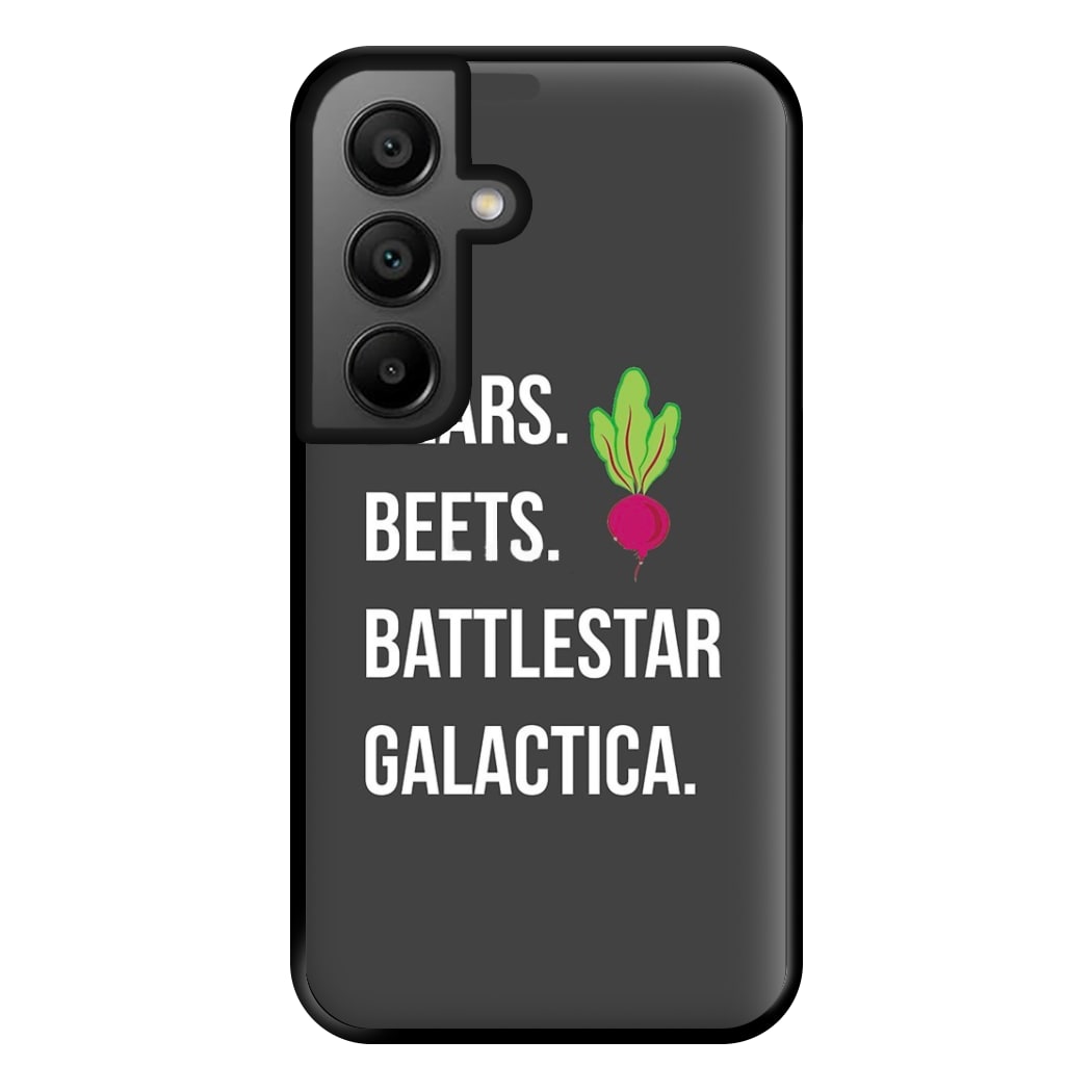 Bears. Beets. Battlestar Galactica Illustration Phone Case for Google Pixel 8