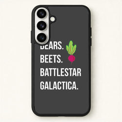 Bears. Beets. Battlestar Galactica Illustration Phone Case for Galaxy S26 Plus