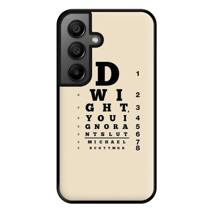 Dwight, You Ignorant Slut Opticians Phone Case for Google Pixel 8