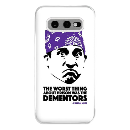 Prison Mike vs The Dementors Phone Case for Galaxy S10e