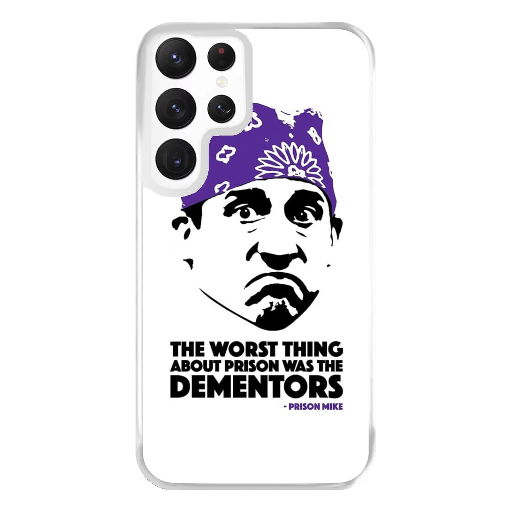 Prison Mike vs The Dementors Phone Case for Galaxy S22 Ultra