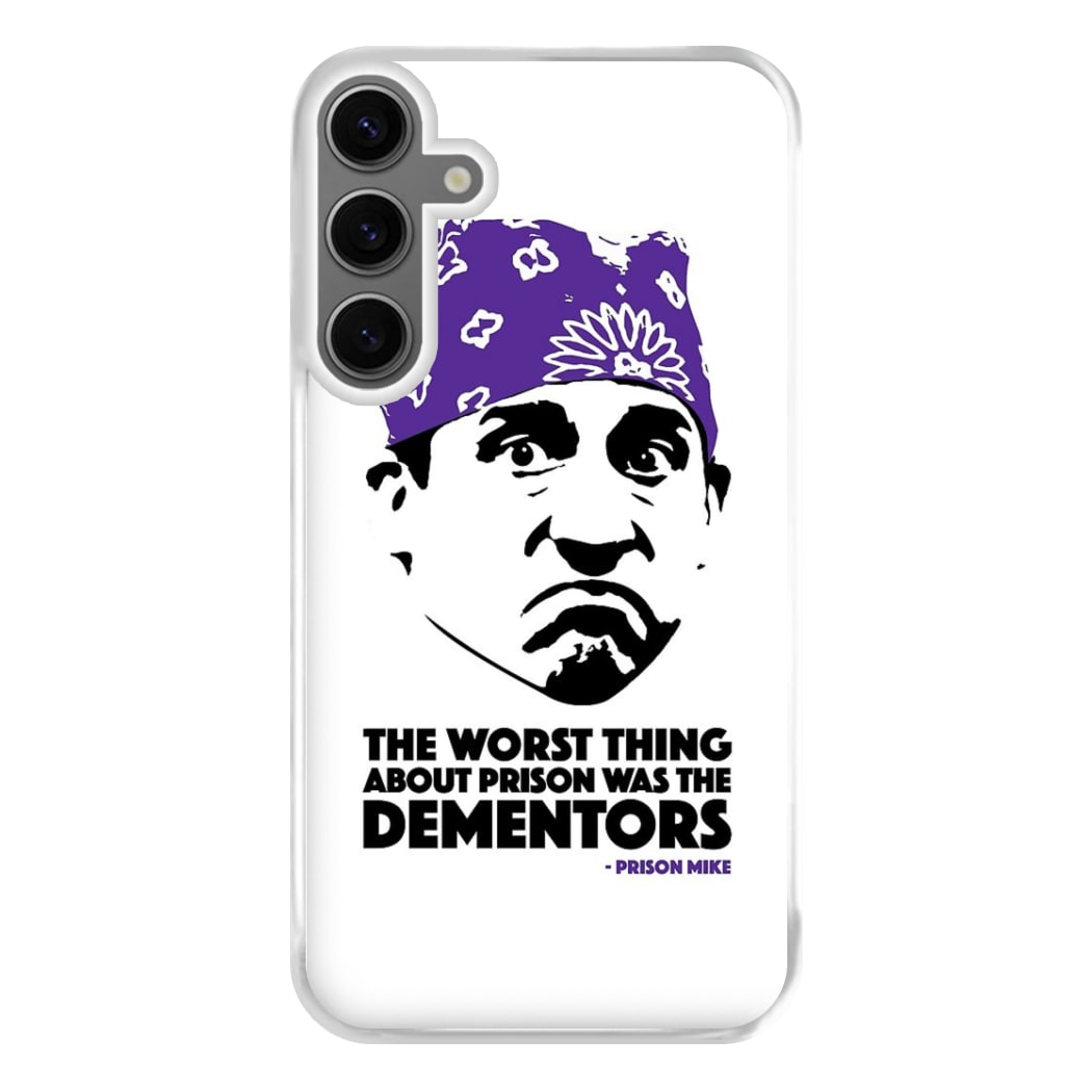 Prison Mike vs The Dementors Phone Case for Galaxy S24FE