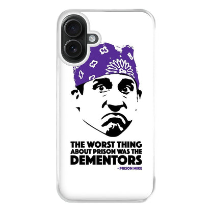 Prison Mike vs The Dementors Phone Case for iPhone 16 Plus