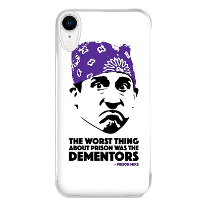 Prison Mike vs The Dementors Phone Case for iPhone XR