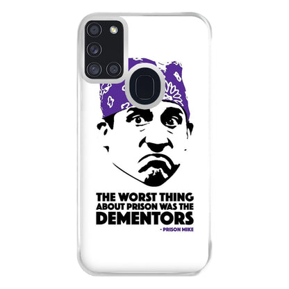 Prison Mike vs The Dementors Phone Case for Galaxy A21s