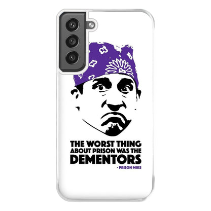 Prison Mike vs The Dementors Phone Case for Galaxy S21FE