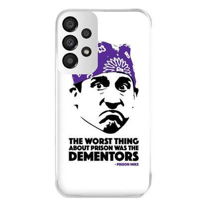 Prison Mike vs The Dementors Phone Case for Galaxy A33