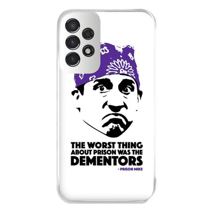 Prison Mike vs The Dementors Phone Case for Galaxy A53