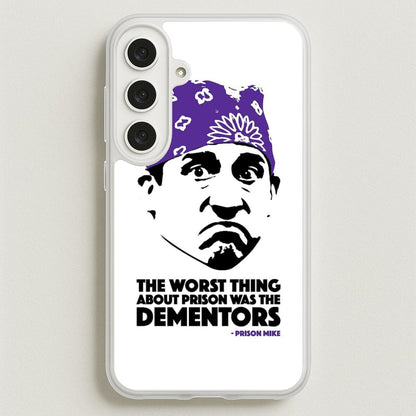 Prison Mike vs The Dementors Phone Case for Galaxy S25FE