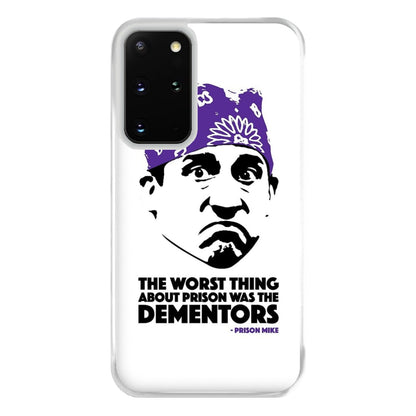 Prison Mike vs The Dementors Phone Case for Galaxy S20 Plus