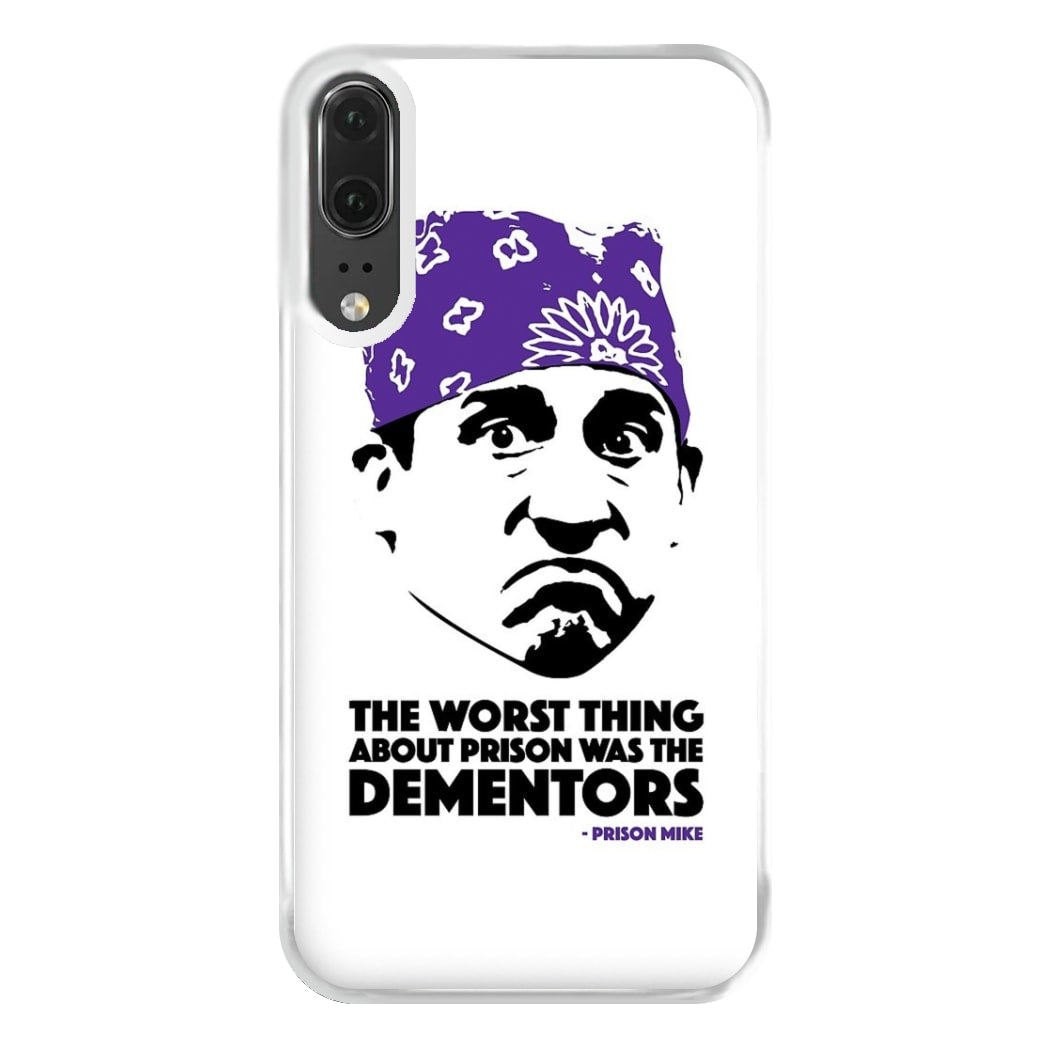 Prison Mike vs The Dementors Phone Case for Huawei P20