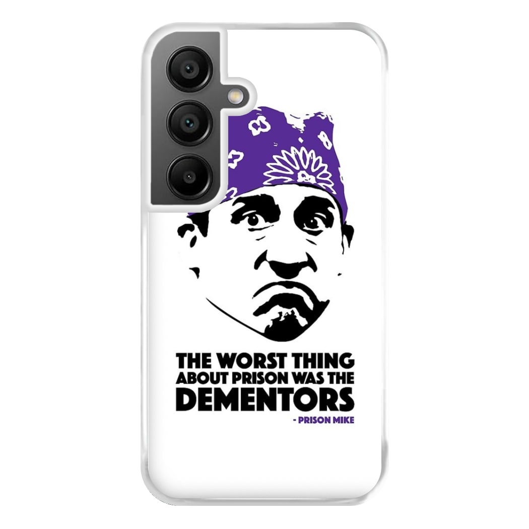 Prison Mike vs The Dementors Phone Case for Galaxy A55