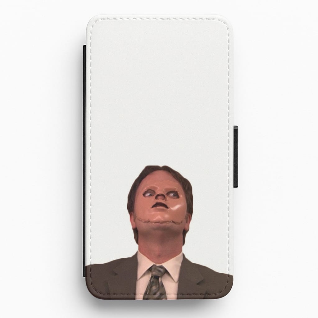 Dwight And The Dummy Flip Wallet Phone Case