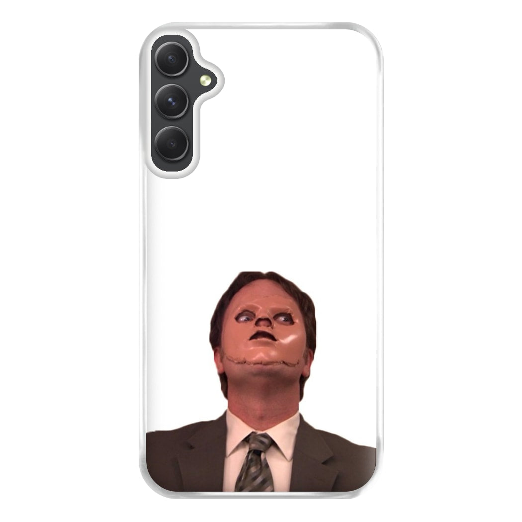 Dwight And The Dummy Phone Case for Galaxy A34