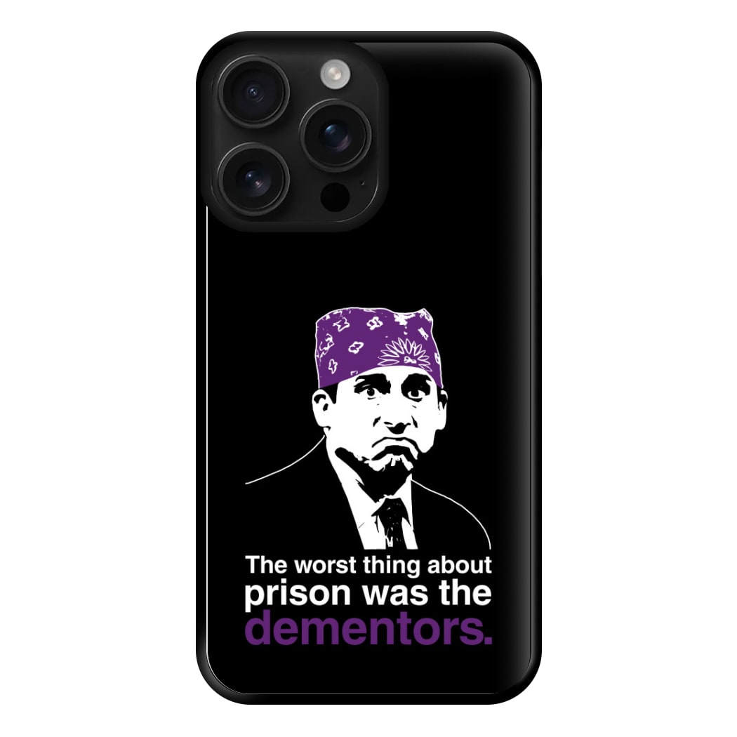 The Worst Thing About Prison Was The Dementors Phone Case