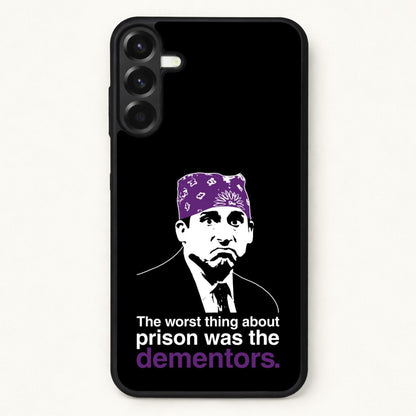 The Worst Thing About Prison Was The Dementors Phone Case for Galaxy A37