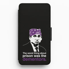The Worst Thing About Prison Was The Dementors Flip / Wallet Phone Case