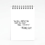 Michael Scott Quote Notebook 4
