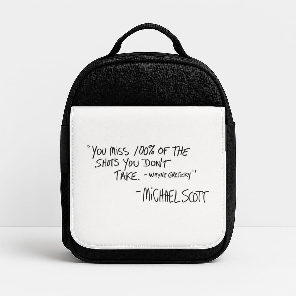 Michael Scott Quote Insulated Lunchbox