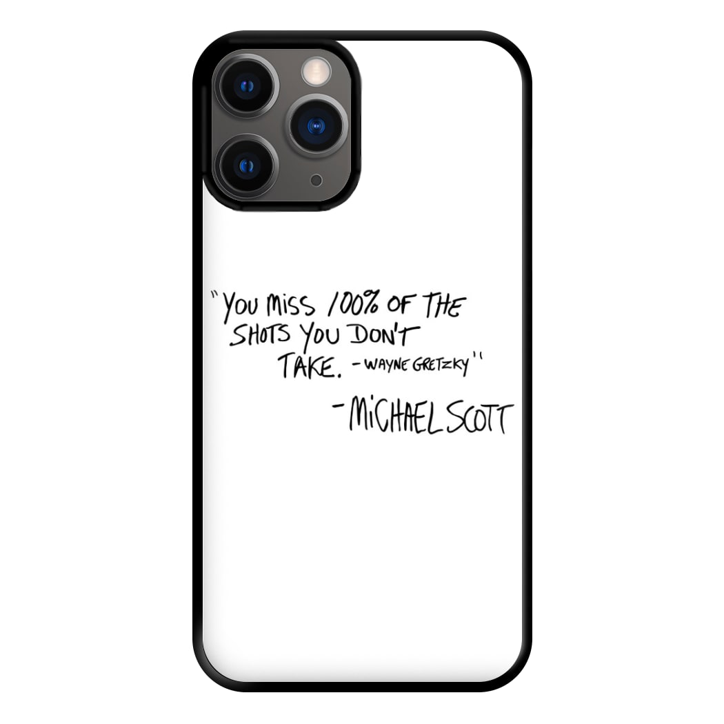 Michael Scott Quote Phone Case for iPhone 12 Pro Max