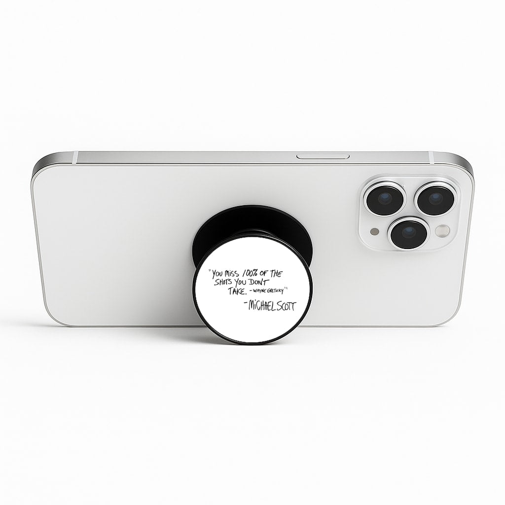 Michael Scott Quote Phone Stand