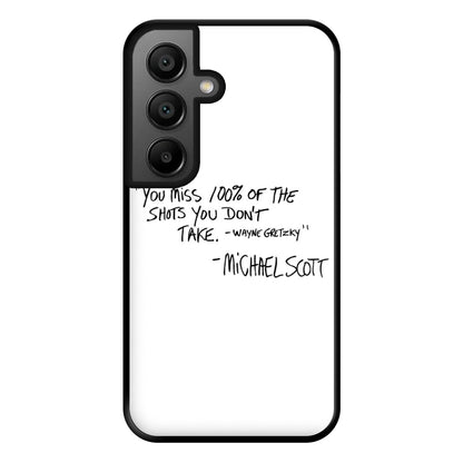 Michael Scott Quote Phone Case for Google Pixel 8