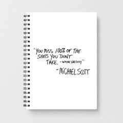 Michael Scott Quote Notebook